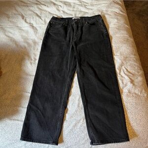 Abercrombie & Fitch Black Washed Jeans